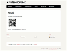 Tablet Screenshot of estelledebouy.net